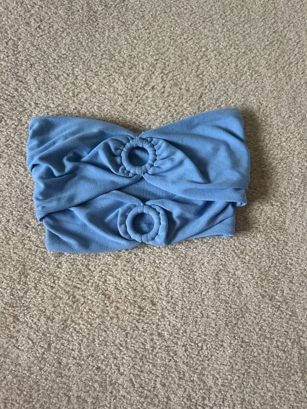 ILLA ILLA Blue Tube Top | Size Small